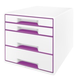 Pojemnik LEITZ WOW 4szu.fioletowy 52132062 .