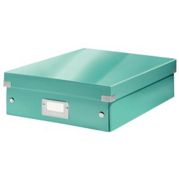 Pudełko z przegródkami LEITZ C&S duże turkusowe 60580051 .