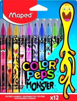 Flamastry COLORPEPS MONSTER 12 szt. Maped 845400