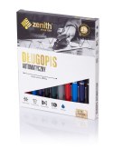 Długopis automatyczny Zenith 7 - box 10 sztuk, mix kolorów, classic, 0.8mm, 4071000