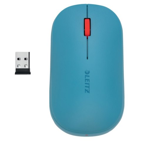 Mysz bezprzewodowa Leitz Cosy, niebieska 65310061 .
