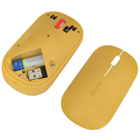 Mysz bezprzewodowa Leitz Cosy, żółta 65310019 .