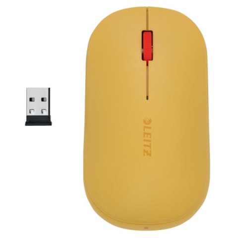 Mysz bezprzewodowa Leitz Cosy, żółta 65310019 .