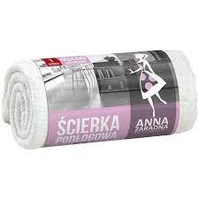 ANNA ZARADNA Ścierka do podłogi biała 40*60 1392