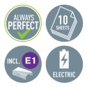 Zszywacz elektryczny na baterie WOW, czarny, 3 lata gwarancji, 10 kartek 55661095 .