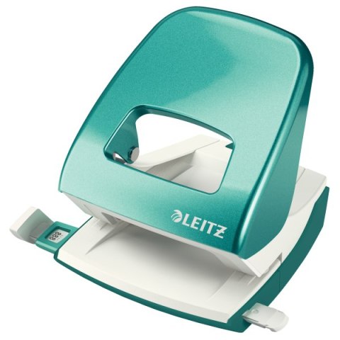 Dziurkacz 5008 LEITZ turkusowy 30 kartek duży metalowy 50081051 .