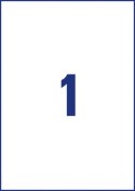 Etykiety uniwersalne Economy Europe100 by Avery Zweckform, A4, 100 ark./op., 210 x 297 mm, białe ELA027