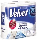 Ręcznik w roli Velvet Extra Long Biały 2 rolki 100% celuloza
