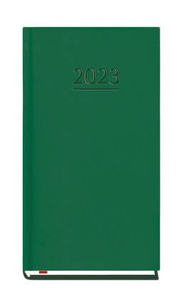 Terminarz Kieszonkowy 90x165mm 2026 - ciemno zielony Michalczyk i Prokop T-231V-Z2 kalendarz 1 tydzień na 2 stronach