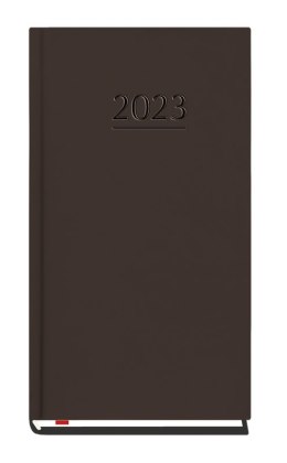 Terminarz Kieszonkowy 90x165mm 2026 - czarny Michalczyk i Prokop T-231V-V kalendarz 1 tydzień na 2 stronach