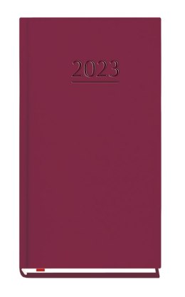 Terminarz Kieszonkowy 90x165mm 2026 - pomarańczowy Michalczyk i Prokop T-231V-P kalendarz 1 tydzień na 2 stronach