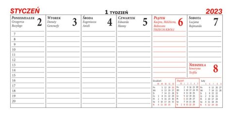 Kalendarz biurowy B12 JOWISZ-2026 BESKIDY