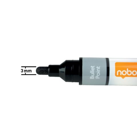 Markery Liquid Ink, różne kolory, 10 szt 1915381 NOBO