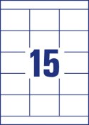 Etykiety uniwersalne Economy Europe100 by Avery Zweckform, A4, 100 ark./op., 70 x 50,8 mm, białe ELA044