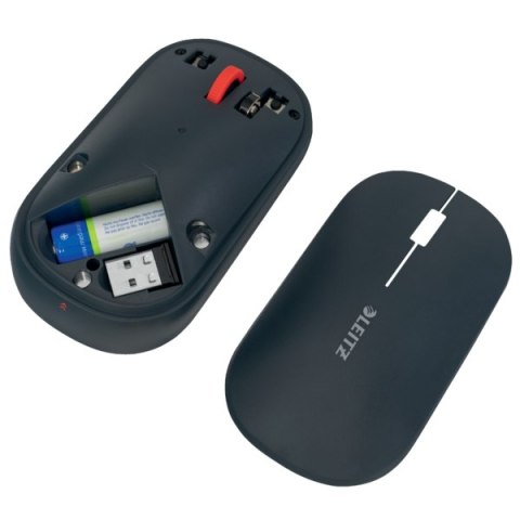 Mysz bezprzewodowa Leitz Cosy, szara 65310089 .