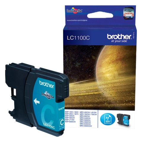 Tusz BROTHER (LC1100C) niebieski 325str DCP-185C/385C/585CW/669 SALE