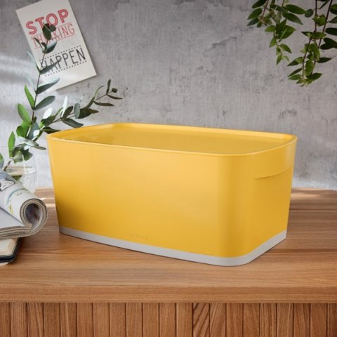 MyBox Cosy mały pojemnik z pokrywką, żółty Leitz 52630019 .