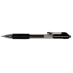Pióro żelowe automatyczne AH-806 czarne 166001 Leviatan