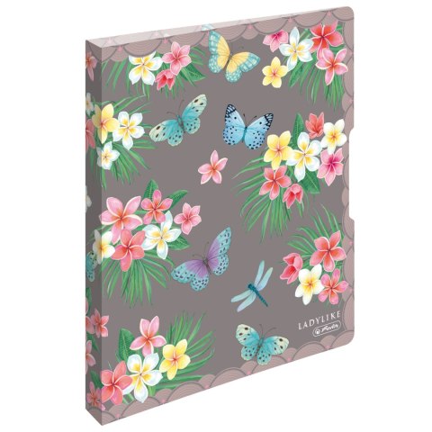 Segregator A4 PP 2 ringi, 2,7 cm, Ladylike butterflies 300001533 HERLITZ