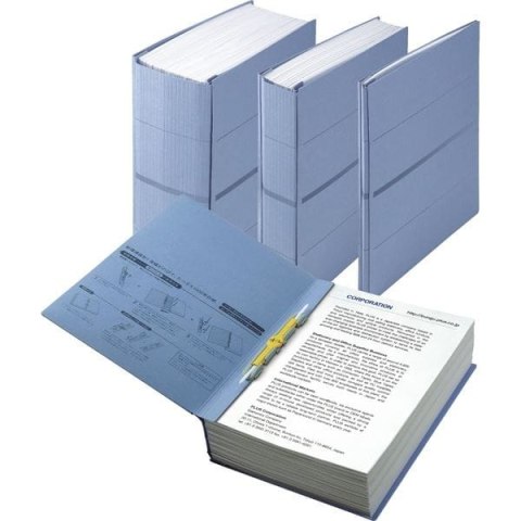 Teczka Zero Max, skoroszyt A4, FL-021SSW, Niebieski, 89808, Plus